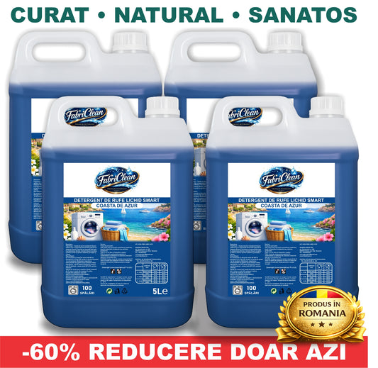 4x5L Detergent de Rufe Lichid SMART Coasta de Azur