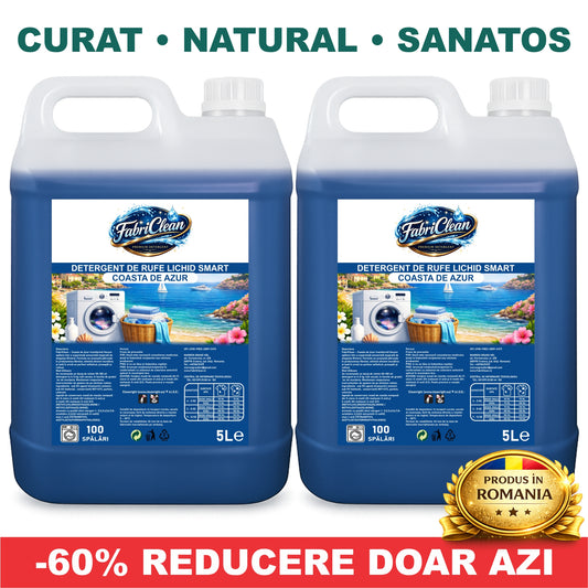 2x5L Detergent de Rufe Lichid SMART Coasta de Azur