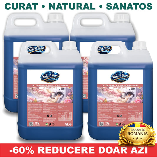 4x5L Detergent de Rufe Lichid SMART Lux Essence.
