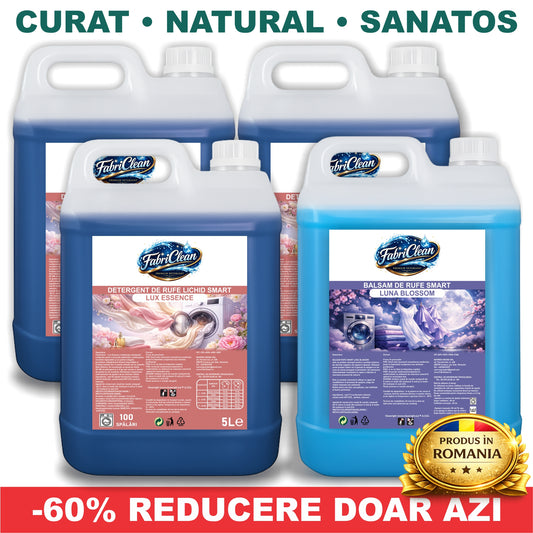 4x5L Set ULTRA COMPLET Detergent + Balsam ( Lux Essence )